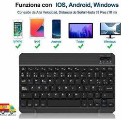 Mini Teclado Bluetooth...
