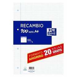 Oxford Recambio Formato A4...