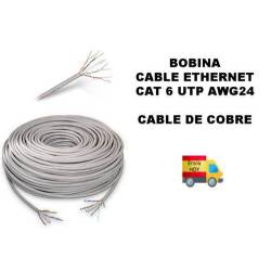 Bobina Cable Red Utp Cobre...