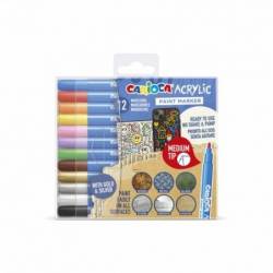 Carioca Acrylic Pack De 12...