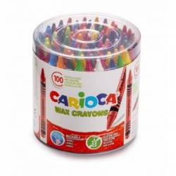 Carioca Pack De 100 Ceras...