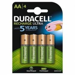 Pack De 4 Pilas Aa Duracell...