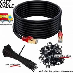 Cable Red Cat7 30m Exterior...