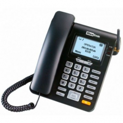 Telefono Maxcom Mm28d  Negro