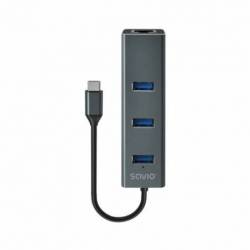 Hub Savio Usb C    3 X Usb...
