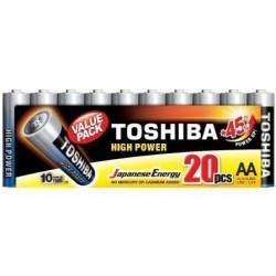 Pack De 20 Pilas Aa Toshiba...