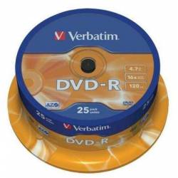 Verbatim Dvd R 16x 4.7gb...