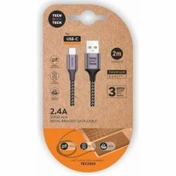 Cable Usb 2.0 Tipo C Tech...