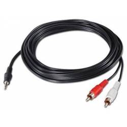 Cable Mini Jack M A 2 Rca M...