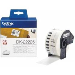Cinta Brother Dk22225 Papel...