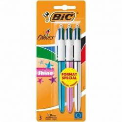 Bic 4 Colours Shine Pack De...