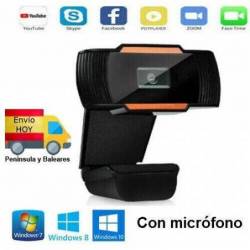 Webcam Usb Con Microfono...