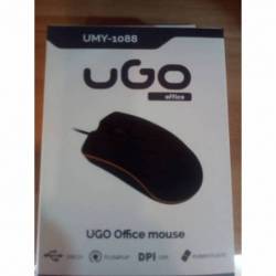 Raton Color Negro Umy 1088 Usb