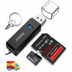 Lector Tarjetas Usb 3.0...