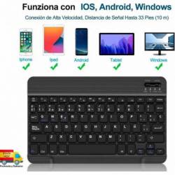 Mini Teclado Bluetooth...