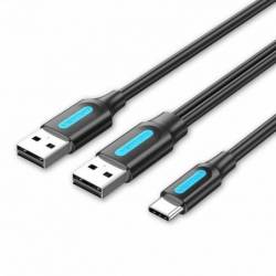Vention Cable Usb C A 2xusb...