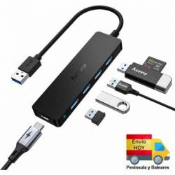 Hub 4 Puertos Usb 3.0...