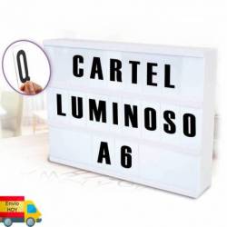 Caja De Luz Con Letras...