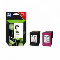 Cartucho Hp 302 Pack Negro...