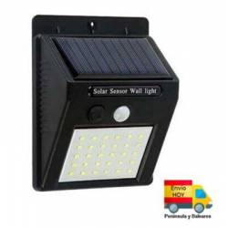 Foco Luz Solar Bateria Led...