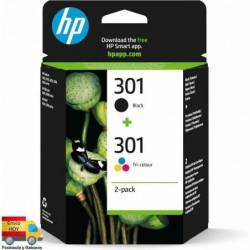 Hp 301 Negro Y Color Pack...