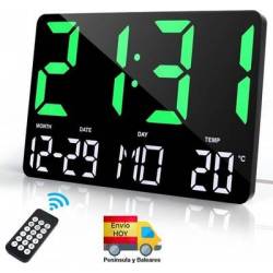 Reloj De Pared Digital Con...