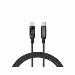 Cable Usb C Savio Cl 174 Negro