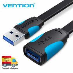 Cable Alargador Plano Usb...
