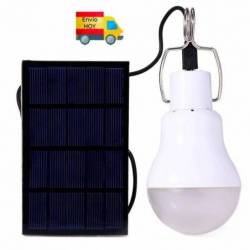 Lampara Solar Bombilla Led...