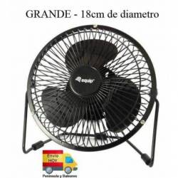 Ventilador Usb 18 Cm...