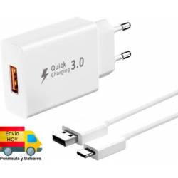 Cargador Usb 18w Carga...
