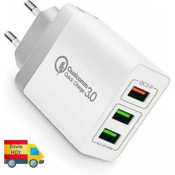 Cargador Usb Qc3.0 Carga...