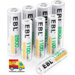 Pilas Recargables Lote 8...