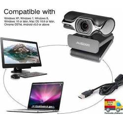 Webcam Con Microfono...