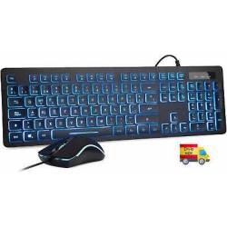 Teclado Y Raton Con Cable...