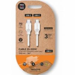 Cable Usb 2.0 Tipo C Tech...