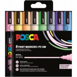 Posca Pc 5m 8c Estuche De 8...