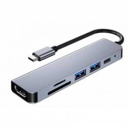 Hub Usb 3.0 Type C 3p Usb A...