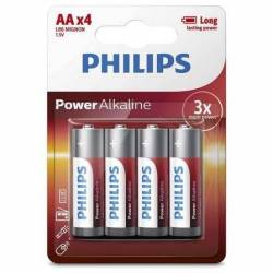 Pack De 4 Pilas Aa Philips...