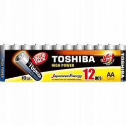 Pack De 12 Pilas Aa Toshiba...
