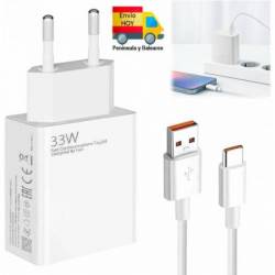 Cargador 33w Para Movil Usb...